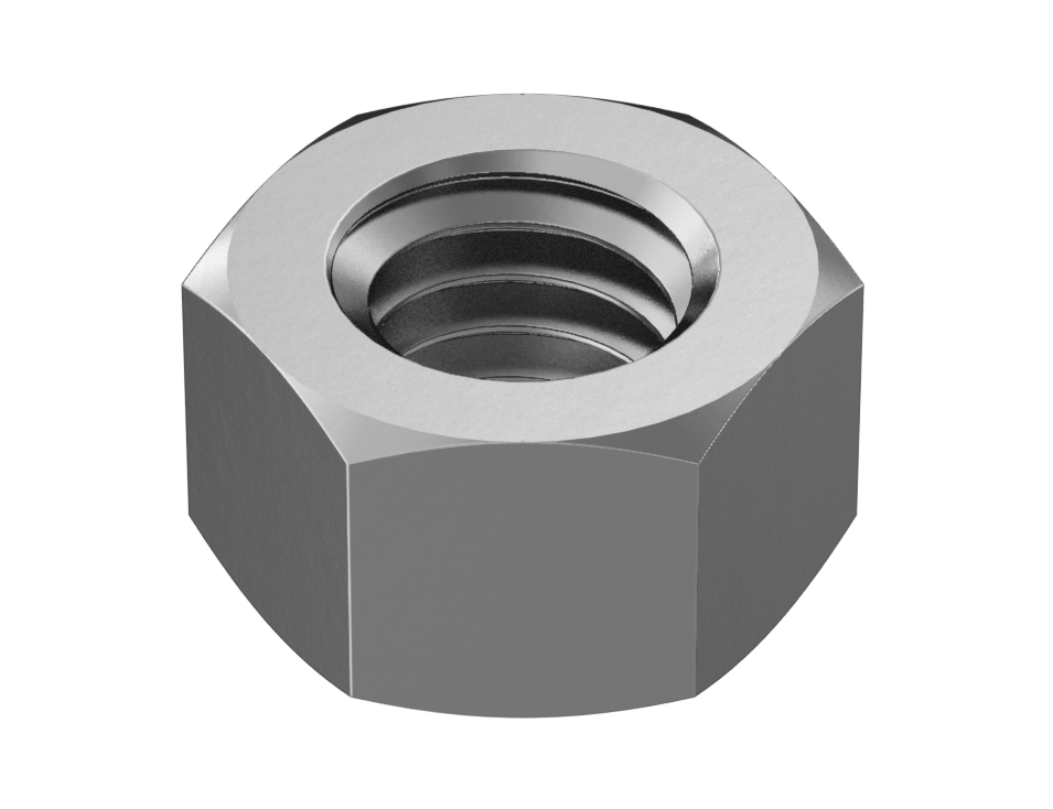 3/8-16 UNC HEX NUT ZINC-ALUMINUM COATED GRADE 8